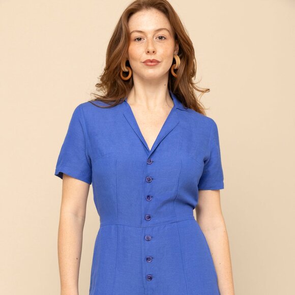 Mixed by Nasrin  Neptune Linen Jumpsuit - Picture 5 of 8